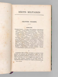 Récits Militaires (4 Tomes - Complet) Gaulois et Germains. Tome I : L'Invasion 1870 ; Tome II : Après Sedan 1870-1871 ; Tome III : La Loire et l'Est 1870-1871 ; Tome IV : Le Siège de Paris 1870-1871