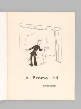 L'Assassin habite au 21 [ Rue Descartes ] La Promo 44 présente... [ Bulletin du spectacle de la promotion 1944 de l'Ecole Polytechnique ]. Promo 44 ...