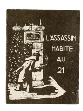 L'Assassin habite au 21 [ Rue Descartes ] La Promo 44 présente... [ Bulletin du spectacle de la promotion 1944 de l'Ecole Polytechnique ]. Promo 44 ...