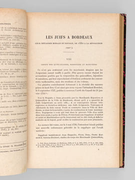 Revue historique de Bordeaux et du Département de la Gironde. Tome XI et XII Années 1918 et 1919 [ Contient notamment : ]  Sébastien Mercier à ...