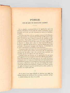 Revue historique de Bordeaux et du Département de la Gironde. Tome XI et XII Années 1918 et 1919 [ Contient notamment : ]  Sébastien Mercier à ...