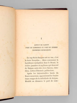 Notes sur la Vie française en Cochinchine [ Edition originale ]. NICOLAS, Pierre