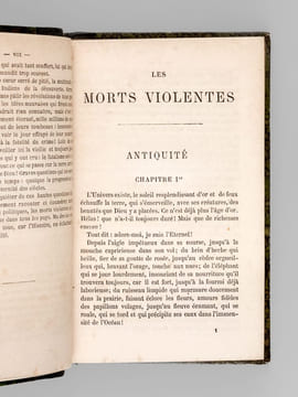 Les Morts violentes [ Edition originale ]. GRU, Eugène