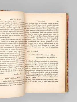 Histoire de Saint Paul de la Croix, Fondateur de l'Institut de la Sainte-Croix et Passion de Jésus-Christ [ Edition originale - Livre dédicacé par ...
