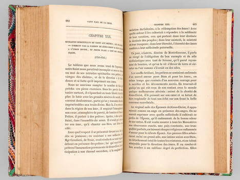 Histoire de Saint Paul de la Croix, Fondateur de l'Institut de la Sainte-Croix et Passion de Jésus-Christ [ Edition originale - Livre dédicacé par ...