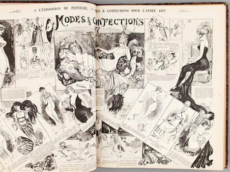 La Vie Parisienne. Année 1877. 15e Année (Du Numéro 1 du 6 janvier 1877 au 29 décembre 1877) Moeurs élégantes - Choses du Jour - Fantaisies - Voyages ...