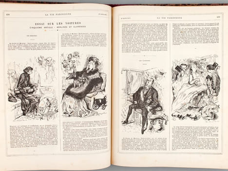 La Vie Parisienne. Année 1877. 15e Année (Du Numéro 1 du 6 janvier 1877 au 29 décembre 1877) Moeurs élégantes - Choses du Jour - Fantaisies - Voyages ...