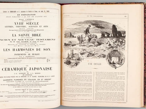 La Vie Parisienne. Année 1877. 15e Année (Du Numéro 1 du 6 janvier 1877 au 29 décembre 1877) Moeurs élégantes - Choses du Jour - Fantaisies - Voyages ...