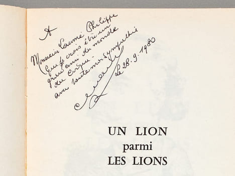 Un lion parmi les lions, ou La vie aventureuse et passionnée du dompteur Bidel.. RANCY, Albert