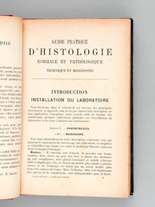Guide pratique d'histologie normale et pathologique. Technique et diagnostic