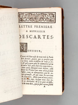 Les Passions de l'Ame. Le Monde, ou Traité de la Lumière, et la Géométrie. DESCARTES, René