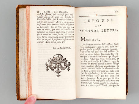 Les Passions de l'Ame. Le Monde, ou Traité de la Lumière, et la Géométrie. DESCARTES, René