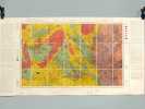 Limoges.  Carte topographique de l'Etat-Major. Carte géologique détaillée. Collectif ; MOURET ; GANDILLOT ; RAGUIN, E. ; GRANDJEAN, F.