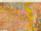 Cahors.  Carte topographique de l'Etat-Major. Carte géologique détaillée. Collectif ; GEZE ; RAGUIN, E.
