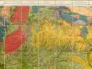 Rodez. Carte topographique de l'Etat-Major. Carte géologique détaillée. Collectif ; GRANDJEAN, F.