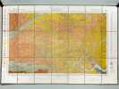 Bergerac.  Carte topographique de l'Etat-Major. Carte géologique détaillée. Collectif ; GILLARD ; CAILLEUX ; RAGUIN, E.