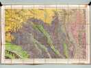 Montréal. Carte topographique de l'Etat Major [ Carte géologique de Montréal, Gers, mise en couleurs à la main ]. Collectif ; ETAT-MAJOR