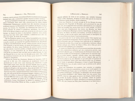 Bordeaux. Aperçu Historique. Sol, Population, Industrie, Commerce. Administration. Album. (4 Volumes - Complet) Tomes 1, 2, 3 et Album [ Edition ...