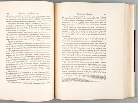 Bordeaux. Aperçu Historique. Sol, Population, Industrie, Commerce. Administration. Album. (4 Volumes - Complet) Tomes 1, 2, 3 et Album [ Edition ...