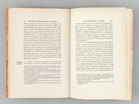 Histoire des Institutions Monarchiques de la France sous les Premiers Capétiens (987-1180) (2 Tomes - Complet) . LUCHAIRE, Achille