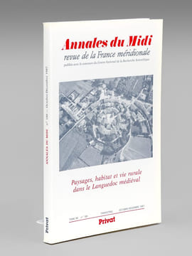 Paysages, habitat et vie rurale dans le Languedoc médiéval. Annales du Midi. Revue archéologique, historique et philologique de la France médiévale. ...