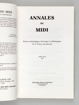 Paysages, habitat et vie rurale dans le Languedoc médiéval. Annales du Midi. Revue archéologique, historique et philologique de la France médiévale. ...