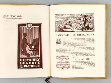 La Tétralogie (L'Or du Rhin - La Walkyrie - Siegfried - Le Crépuscule des Dieux). Grand-Théâtre de Bordeaux. 1935. Collectif ; LE TANNEUR, Jacques ; ...