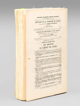 Archives de la Maison de la Trémoille (Chartriers de Thouars et de Serrant, papiers Duchatel) [ Edition originale ] . SAMARAN, Charles