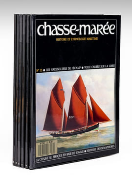 Le Chasse-Marée. Revue d'histoire et d'ethnologie maritime. Série suivie de 172 numéros, du n°1 de 1981 au au n° 172 de septembre 2004. Collectif