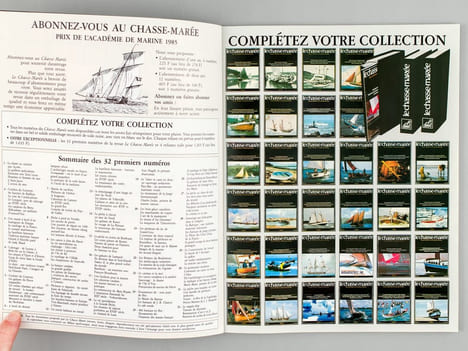 Le Chasse-Marée. Revue d'histoire et d'ethnologie maritime. Série suivie de 172 numéros, du n°1 de 1981 au au n° 172 de septembre 2004. Collectif