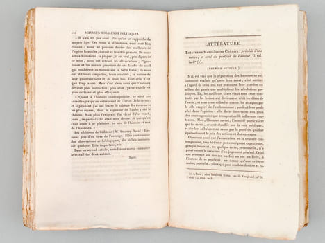 Revue Encyclopédique ou Analyse Raisonnée des Productions les plus Remarquables (31 livraisons suivies de 1 à 32 : Complet des 10 premiers Volumes) ...