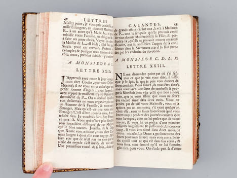 Oeuvres diverses de M. de Fontenelle. Tome Second : Les Lettres Galantes de M. le Chevalier d'Her*** ; Les Poésies Pastorales avec un Traité sur la ...