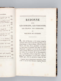 Nouvelle Chronique de la Ville de Bayonne (Tome 1) [Edition originale ]