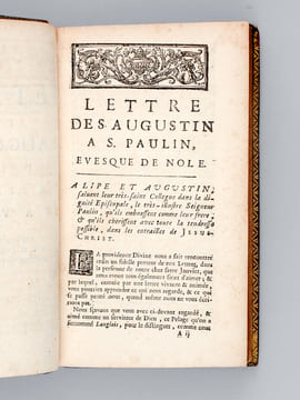 Le Livre de S. Augustin De l'Esprit et de la Lettre. Traduit en François sur l'Edition des Pères Bénédictins de la Congrégation de S. Maur, par M. Du ...