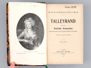 Talleyrand et la Société Française, du Prince de Bénévent au Duc de Morny [ On joint : ] Du Prince de Bénévent au Duc de Morny. Talleyrand et la ...