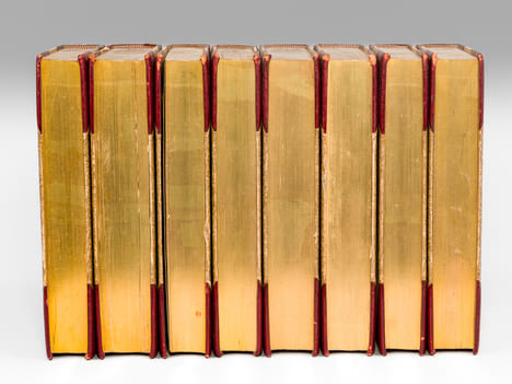 [ 8 Volumes set : ] Crayon Miscellany ; Wolfert's Roost and other Papers ; Chronicle of the Conquest of Granada ; Knlckerbocker's New York ; The ...