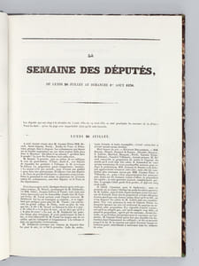 Aide-toi, le Ciel t'aidera. Notes et jugemens sur la Chambre de 1830 [ Edition originale ]
