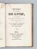 [ Recueil de 8 ouvrages en édition originale : ] Mémoire sur les événements de la rue Transnonain, dans la journée de 13 et 14 avril 1834, par ...