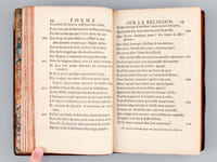 La Religion, Poëme avec un Discours pour disposer les déistes à l'Examen de la Vérité. Et quelques autres Ouvrages de Poësie [ Edition originale ]