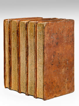 Oeuvres complètes de M. de Beaumarchais (5 Tomes - Complet) Tomes I, II, III : Mémoires de Monsieur Pierre-Augustin Caron de Beaumarchais ; Tome IV : ...
