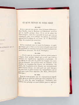 Dictionnaire des Noms contenant la recherche étymologique des formes anciennes de 20,200 noms relevés sur les Annuaires de Paris [ Edition originale ...