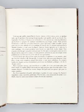 Aide-toi, le Ciel t'aidera. Notes et jugemens sur la Chambre de 1830 [ Edition originale ]. Collectif ; LA SOCIETE : [ Société Aide-toi, le Ciel ...