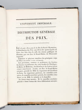 [ Recueil de 12 discours dont 8 Discours et Palmarès aux Prix du Concours Général, Discours latins, pour les années 1790, 1810, 1811, 1812, 1814, ...