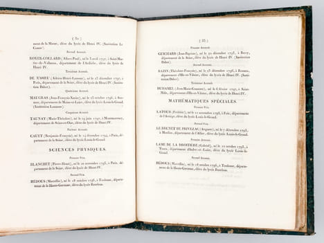 [ Recueil de 12 discours dont 8 Discours et Palmarès aux Prix du Concours Général, Discours latins, pour les années 1790, 1810, 1811, 1812, 1814, ...