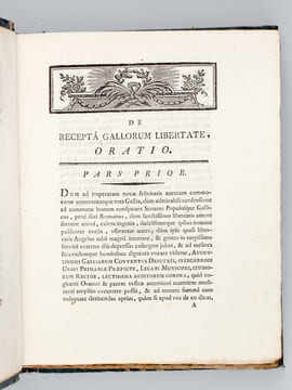 [ Recueil de 12 discours dont 8 Discours et Palmarès aux Prix du Concours Général, Discours latins, pour les années 1790, 1810, 1811, 1812, 1814, ...