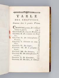 La France plus Heureuse, ou Essais nouveaux sur l'Administration de ce Royaume (2 Tomes - Complet) [ Edition originale ]