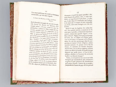 La Seine au Roi, Réclamation contre le Projet extraordinaire de faire servir de l'Eau du Jourdain au Baptême de S.A.R. le Duc de Bordeaux [ Edition ...