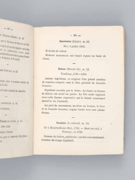 Les Cimetières de Paris. Guide topographique, historique, biographique, artistique, avec Trois Plans [ Edition originale ] Guide dans les Cimetières ...