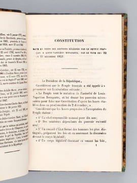 Les Grands Corps Politiques de l'Etat. Biographie complète des membres du Sénat, du Conseil d'Etat et du Corps Législatif [ Edition originale ]. Un ...