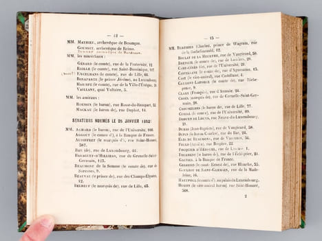 Les Grands Corps Politiques de l'Etat. Biographie complète des membres du Sénat, du Conseil d'Etat et du Corps Législatif [ Edition originale ]. Un ...